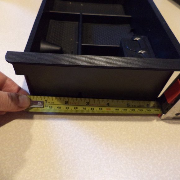 CHEVY TRUCK COMPARTMENT BOXES-Set of Two-Black for Console/Glove Box and Topside - Picture 8 of 15